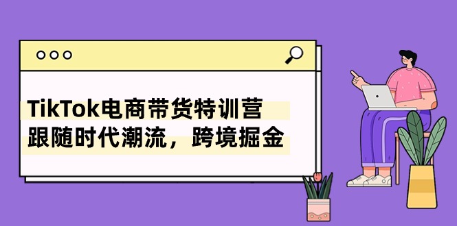 FY4046期-TikTok电商带货特训营，跟随时代潮流，跨境掘金（8节课）